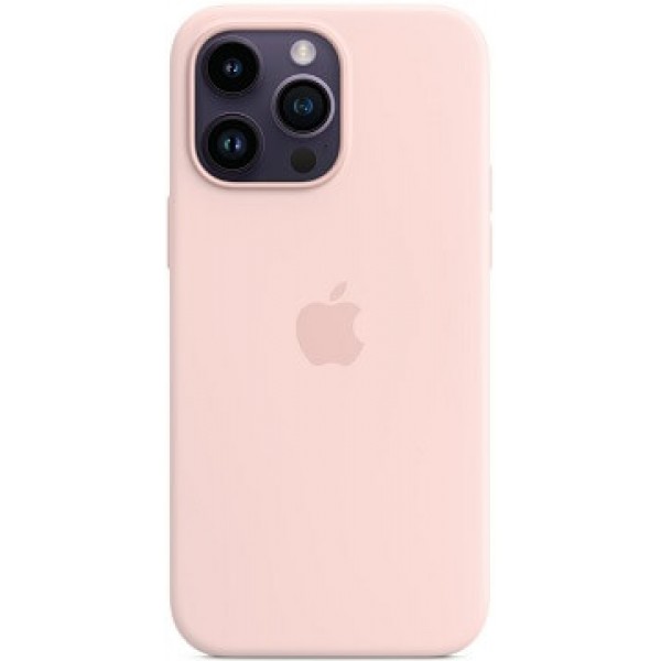 Silicone case iPhone 14 Pro Max MagSafe Pink