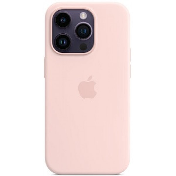 Silicone case iPhone 14 Pro MagSafe Pink