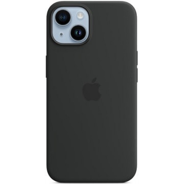 Silicone case iPhone 14 MagSafe Midnight