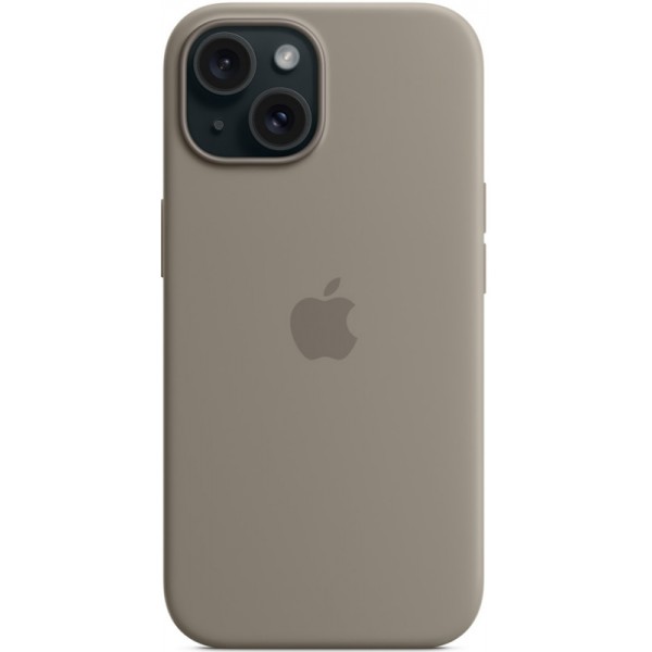 Silicone case iPhone 15 MagSafe Clay