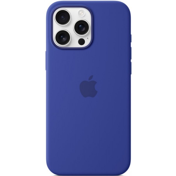 Silicone case iPhone 16 Pro Max MagSafe Ultramarine