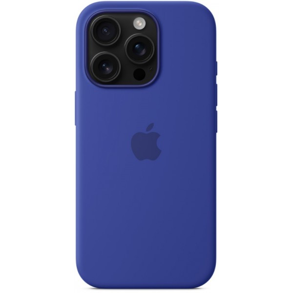 Silicone case iPhone 16 Pro MagSafe Ultramarine