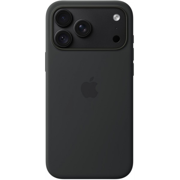 Силиконовый чехол iPhone 18 Pro Max MagSafe Black