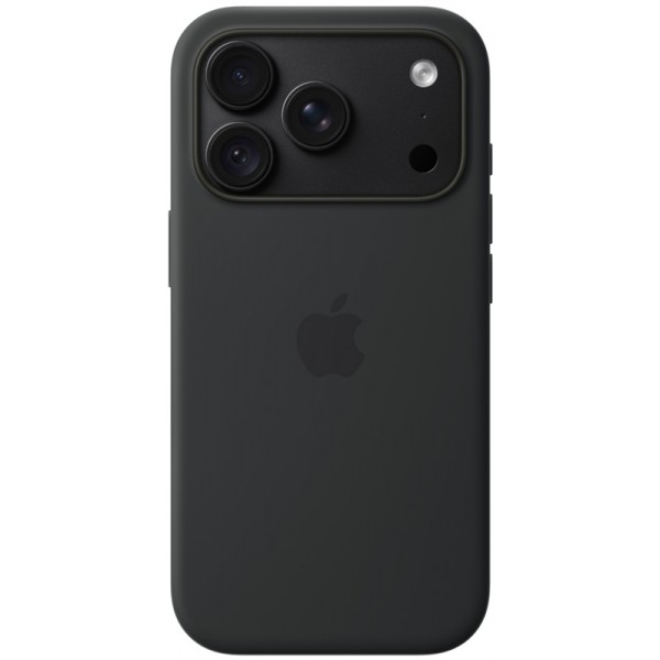 Силиконовый чехол iPhone 18 Pro MagSafe Black
