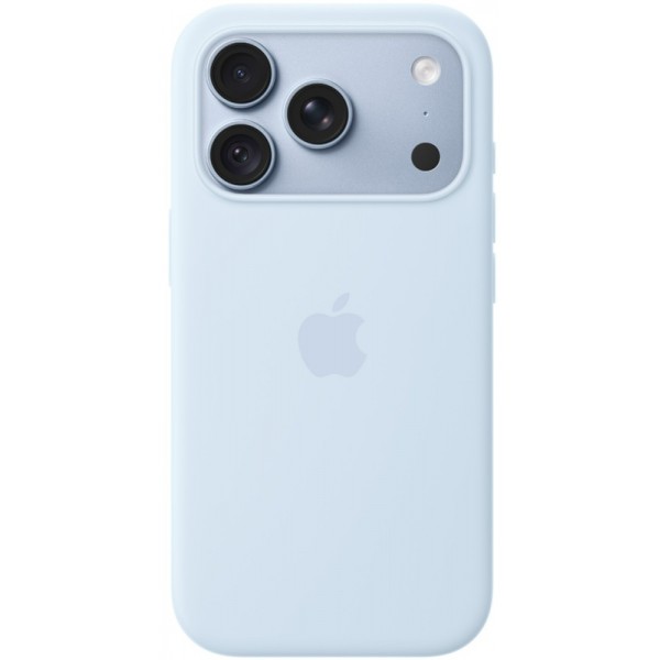 Силиконовый чехол iPhone 18 Pro MagSafe Blue
