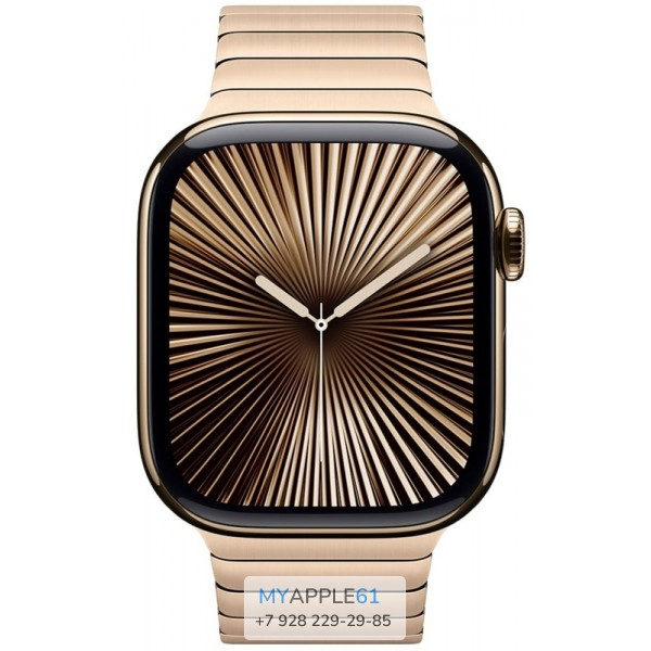 Apple Watch Series 10 42 mm Finish Gold Titanium