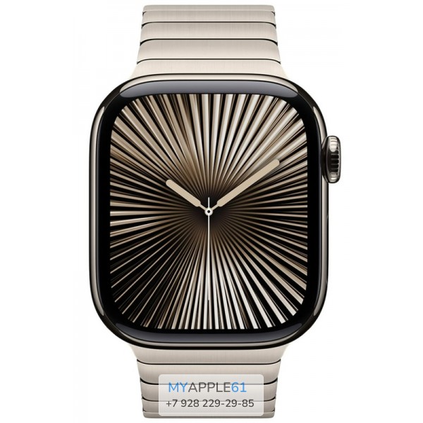 Apple Watch Series 10 42 mm Finish Natural Titanium