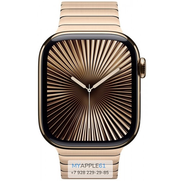 Apple Watch Series 10 46 mm Finish Gold Titanium