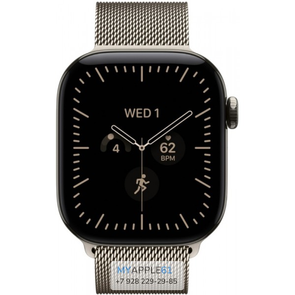 Apple Watch Series 12 46 mm Natural Titanium