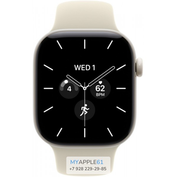 Apple Watch Series 12 46 mm Pearl White Ceramic Sand