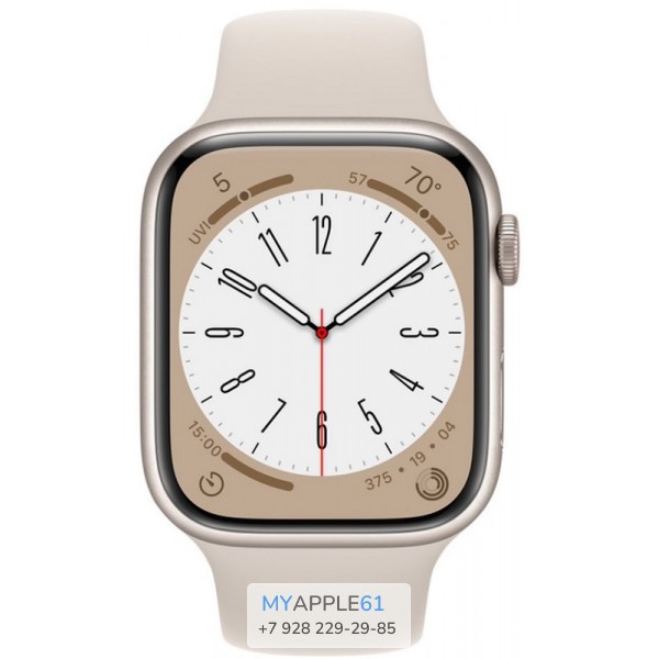 Apple Watch Series 8 45 mm Starlight