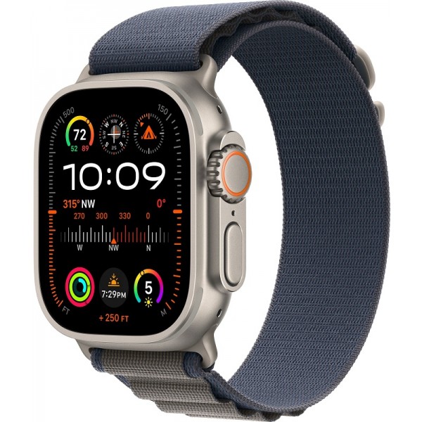 Apple Watch Ultra 2 49 mm Blue Alpine Loop
