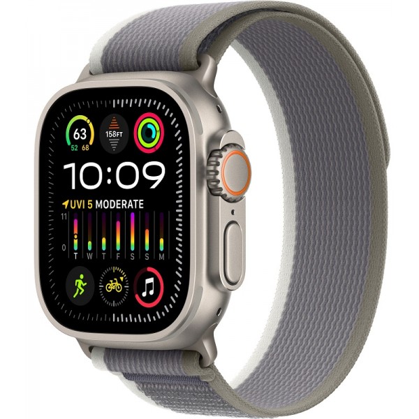 Apple Watch Ultra 2 49 mm Green Gray Trail Loop