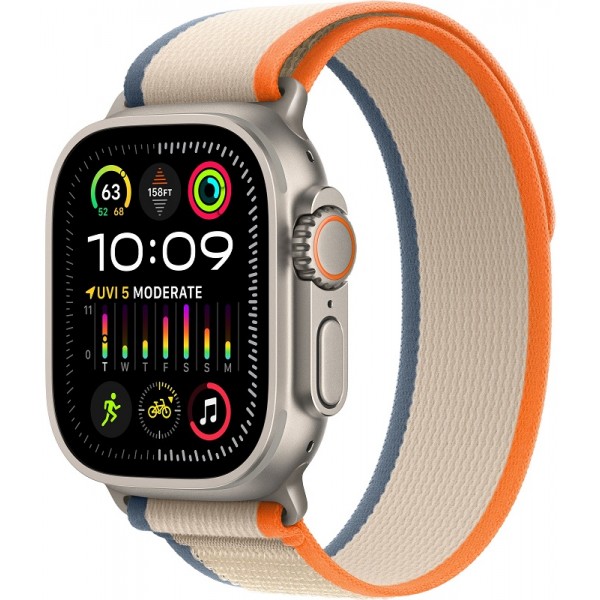 Apple Watch Ultra 2 49 mm Orange Beige Trail Loop