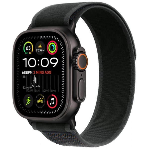 Apple Watch Ultra 2 Black 49 mm Black Trail Loop