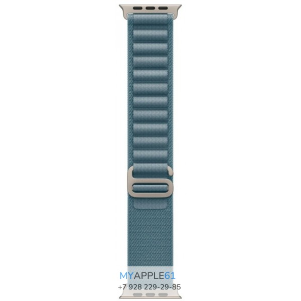 Apple Watch Ultra 3 Natural Titanium 49 mm Light Blue Alpine Loop