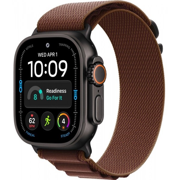 Apple Watch Ultra 4 Black 49 mm Burgundy Alpine Loop
