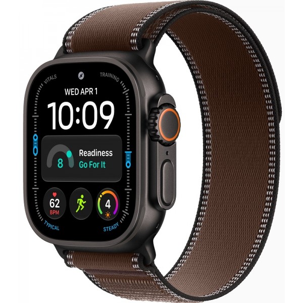 Apple Watch Ultra 4 Black 49 mm Dark Umber Trail Loop