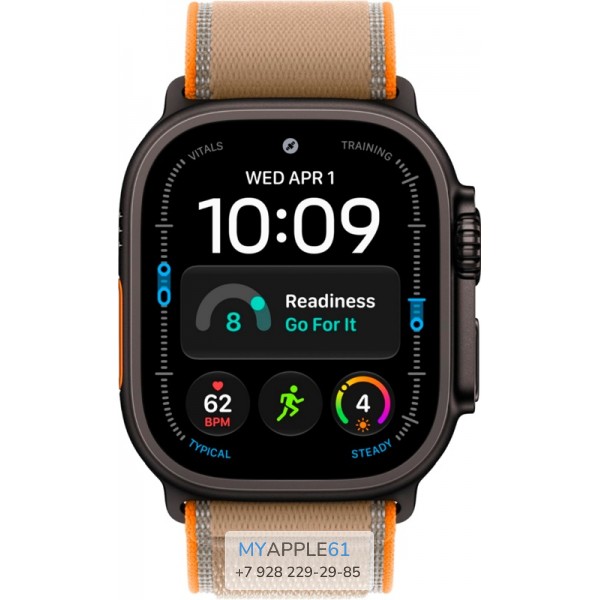 Apple Watch Ultra 4 Black 49 mm Sand Trail Loop