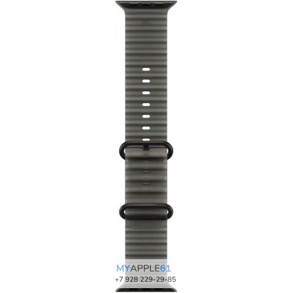 Apple Watch Ultra 4 Black 49 mm Translucent Black Ocean Band