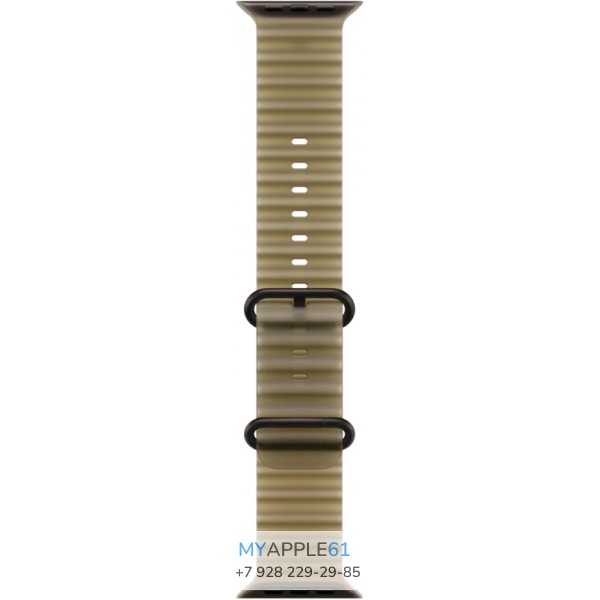 Apple Watch Ultra 4 Black 49 mm Translucent Kelp Ocean Band