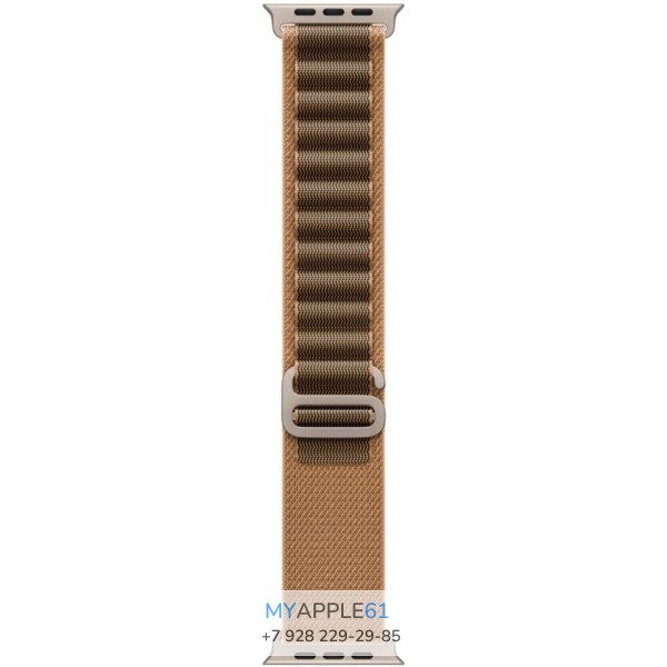 Apple Watch Ultra 4 Natural 49 mm Desert Alpine Loop