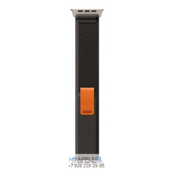 Apple Watch Ultra 49 mm Black Grey Trail Loop