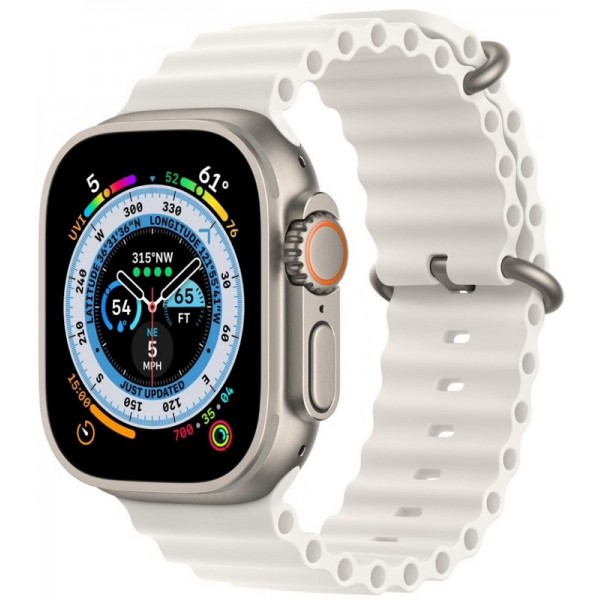 Apple Watch Ultra 49 mm White Ocean Band