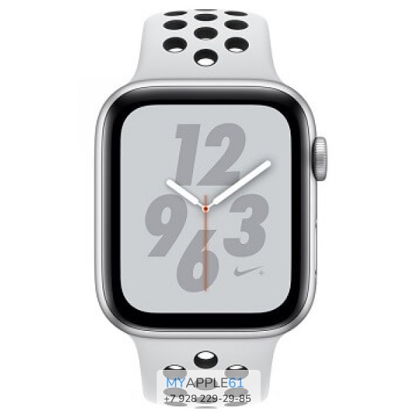 Apple Watch Series 4 40 mm Nike Silver Pure Platinum Black Nike