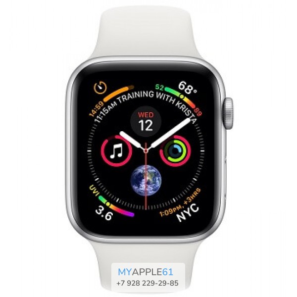 Apple Watch Series 4 40 mm Silver White