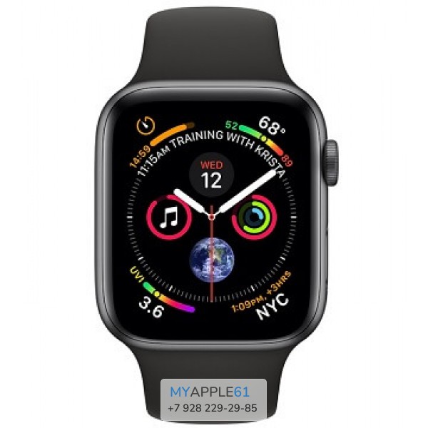 Apple Watch Series 4 40 mm Space gray Black