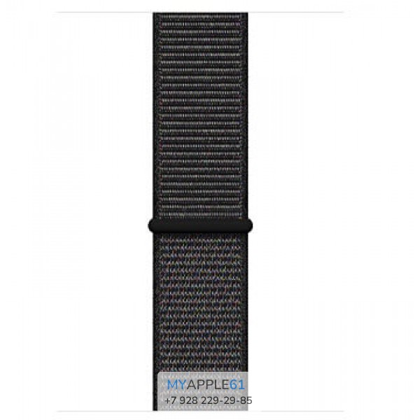 Apple Watch Series 4 44 mm Space Gray with Black Sport Loop
