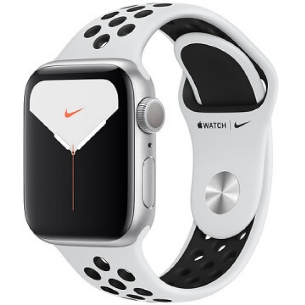 Apple Watch Series 5 40 mm Nike Silver Pure Platinum Black