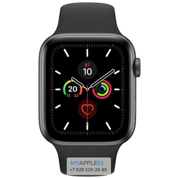 Apple Watch Series 5 44 mm Space gray Black